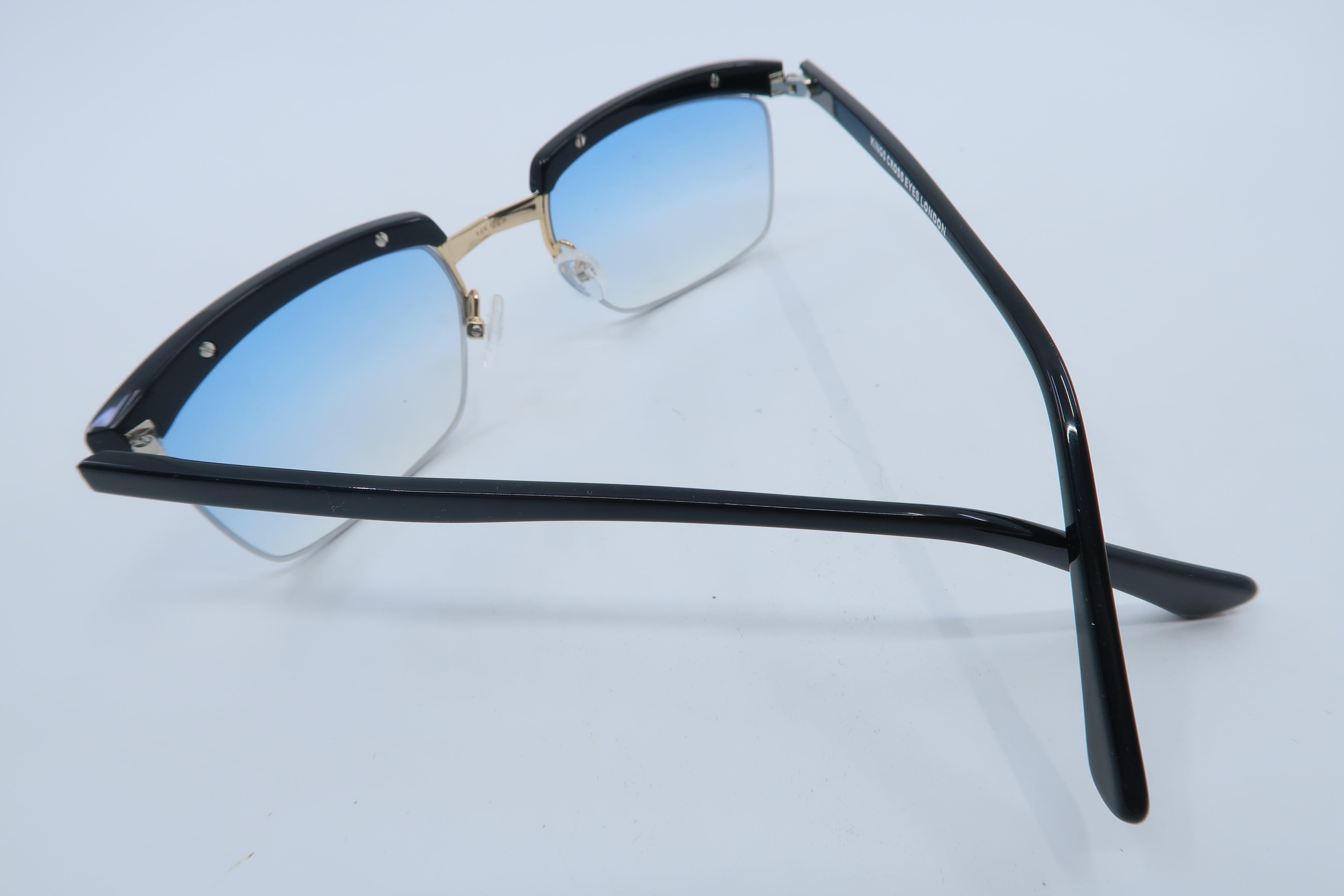 OUR OWN BRAND KX KATMAN Mod. 1954-7 BLUE GRADIENT SUNGLASSES