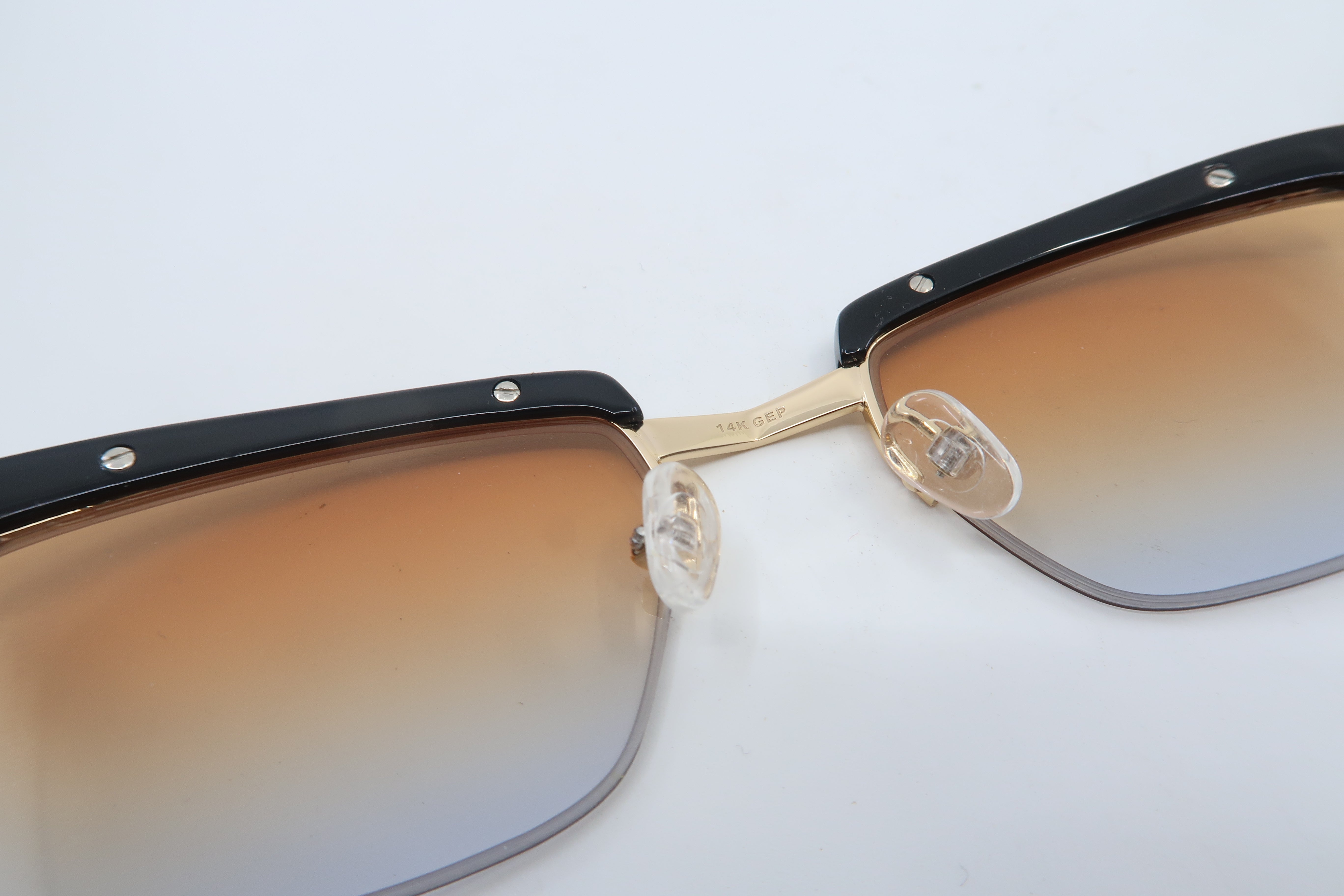 OUR OWN BRAND KX KATMAN Mod. 1954-7 BROWN GRADIENT SUNGLASSES
