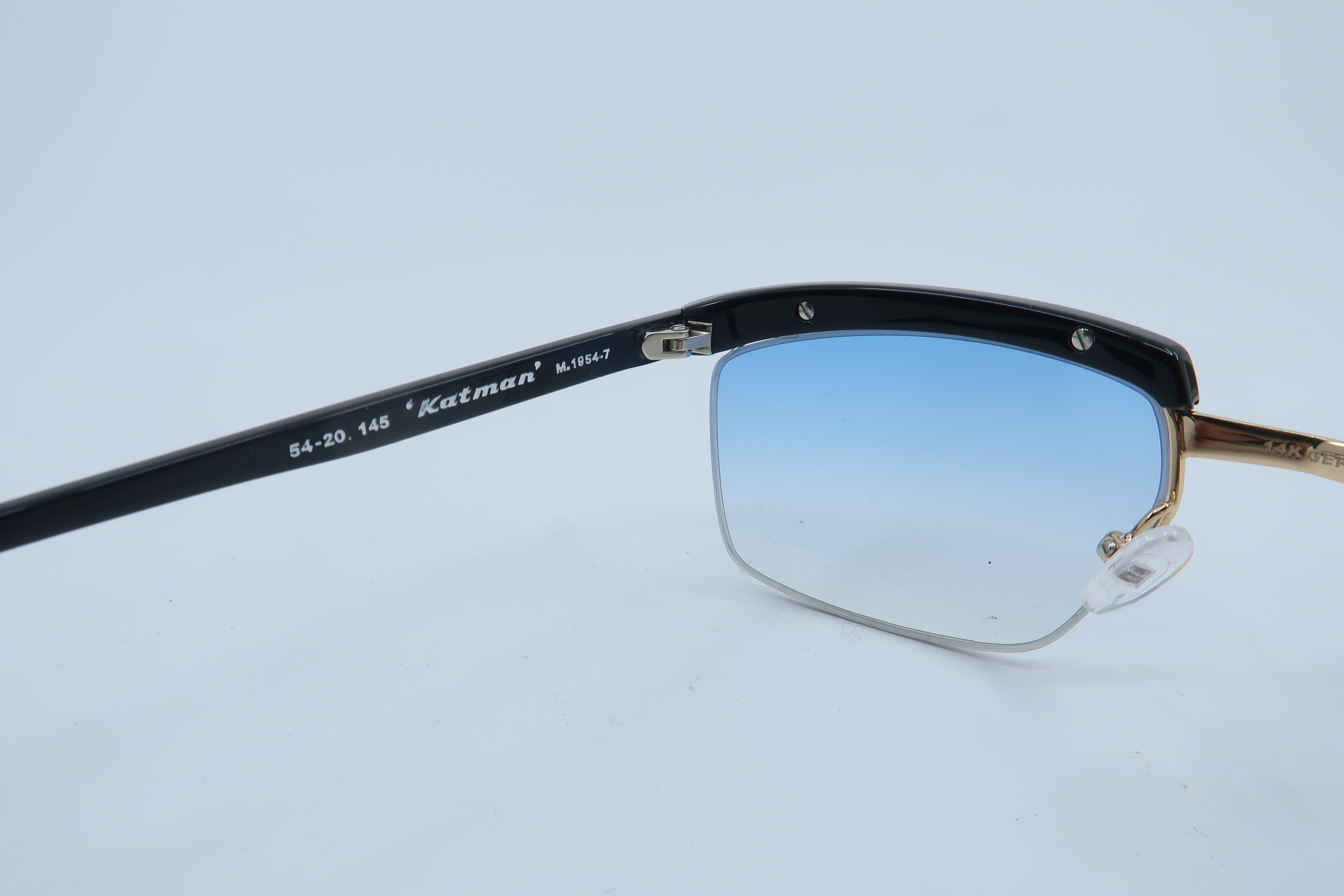 OUR OWN BRAND KX KATMAN Mod. 1954-7 BLUE GRADIENT SUNGLASSES