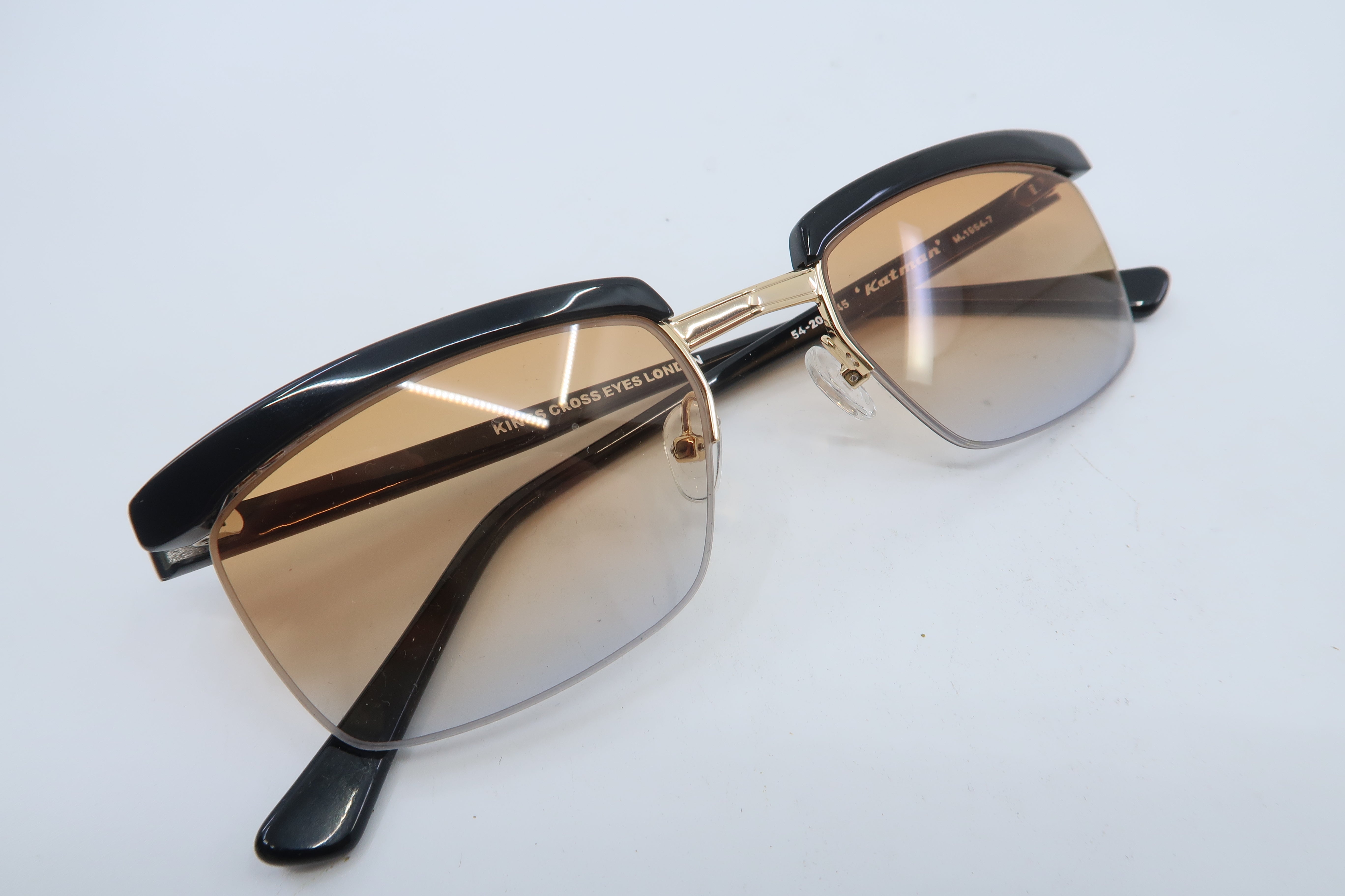 OUR OWN BRAND KX KATMAN Mod. 1954-7 BROWN GRADIENT SUNGLASSES